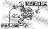 FEBEST MAB-114Z Bush, control arm mounting